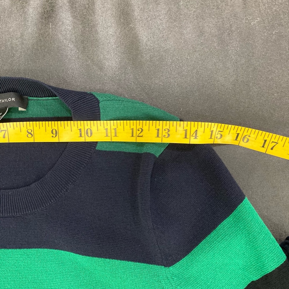 Ann Taylor color block shirt size M - Picture 4 of 7